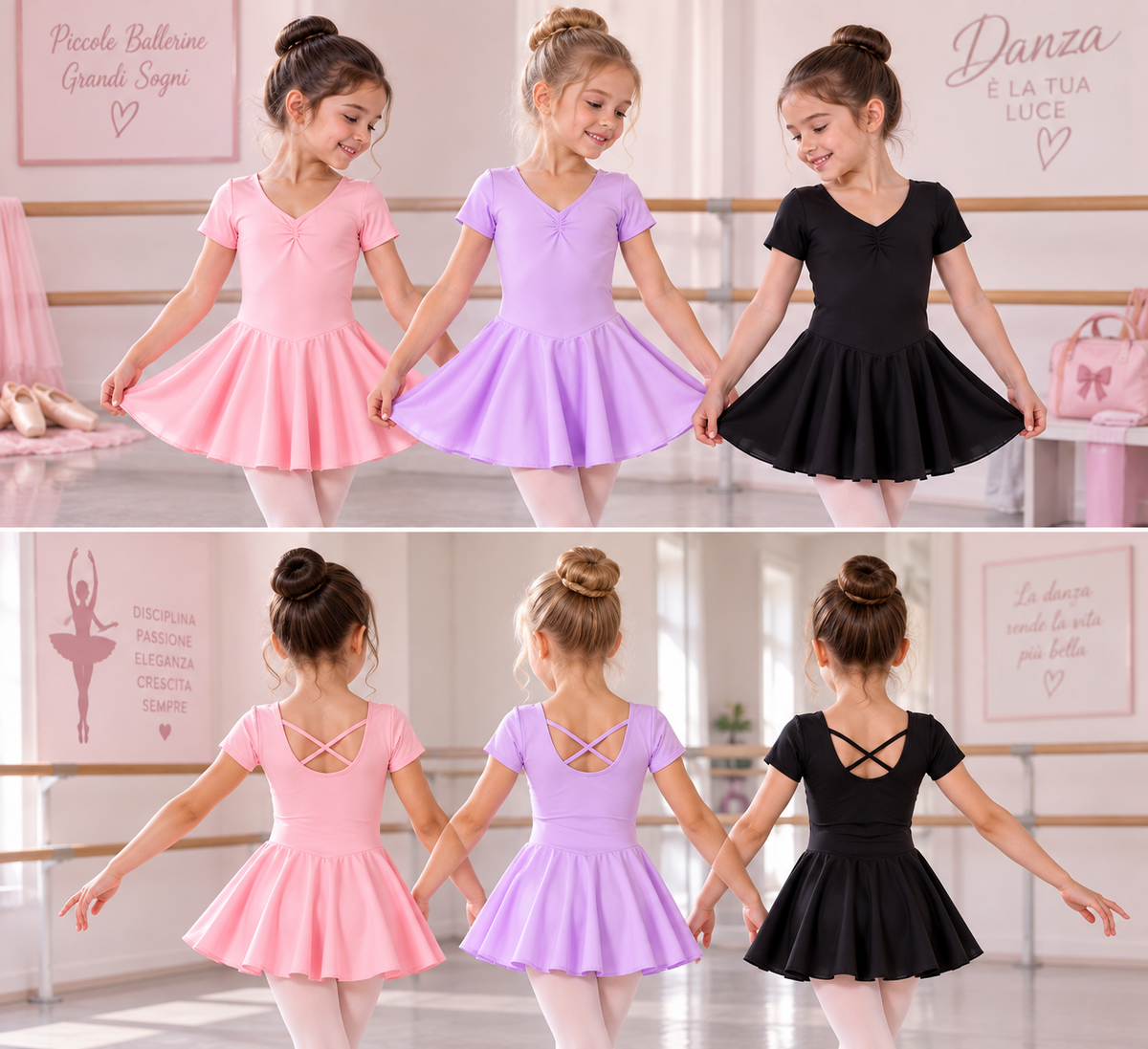 BODY DANZA BAMBINA “PETAL”