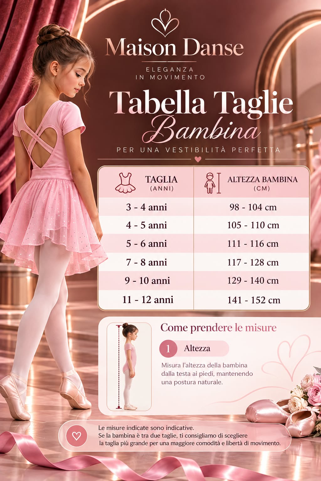 COMPLETO BAMBINA "LA BELLE DANSE"