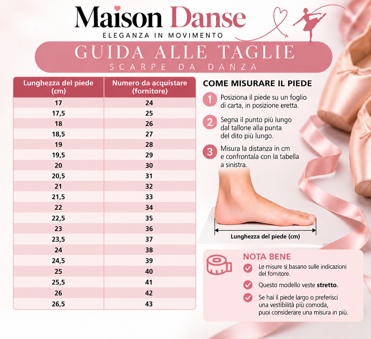 MEZZA PUNTA MAISON DANCE SILHOUETTE