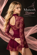 BODY IN PIZZO CON GONNELLINO- MAISON DANSE-