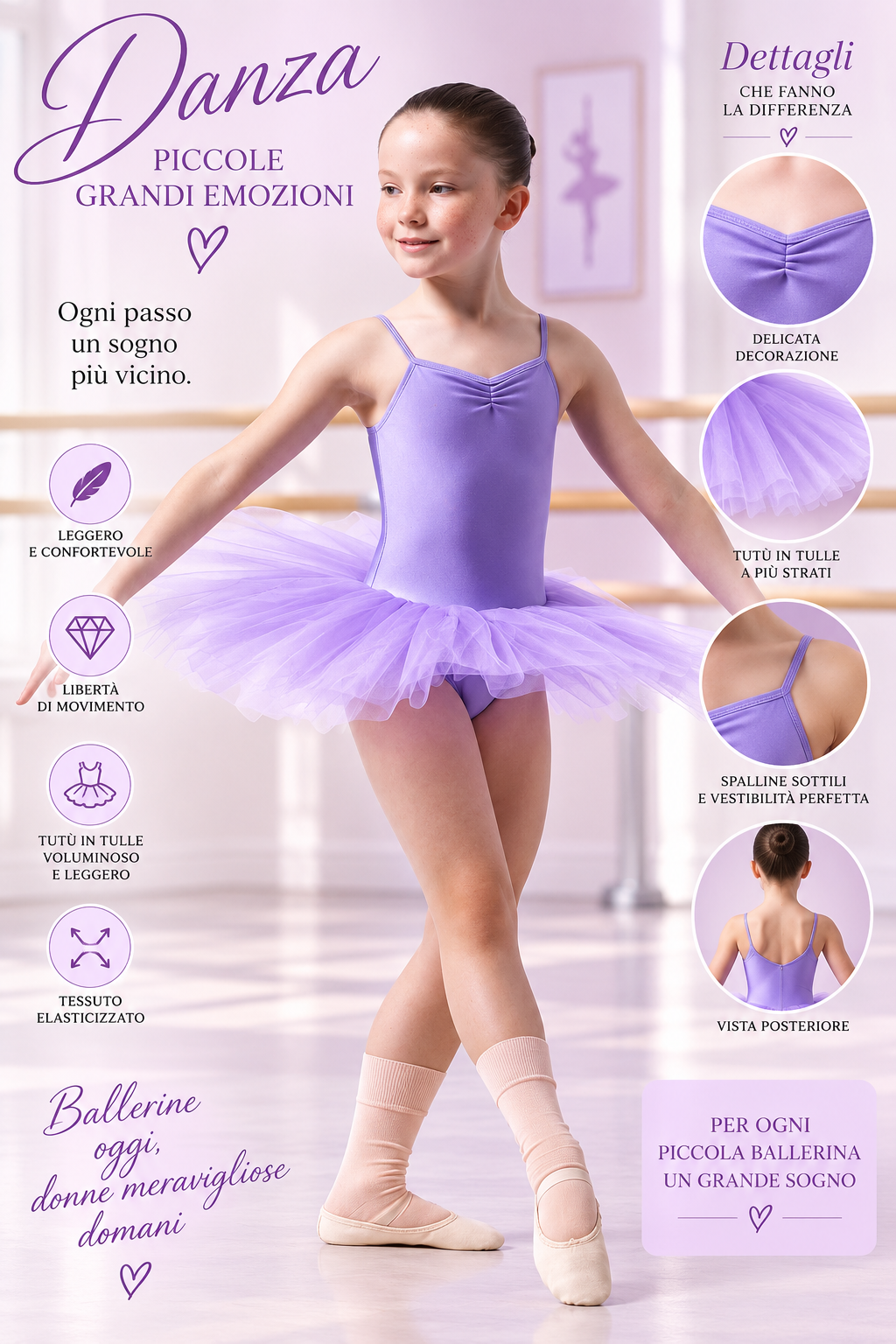 BODY DANZA CON TUTÙ