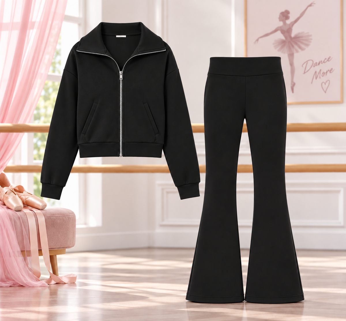 TUTA DANZA ZIP