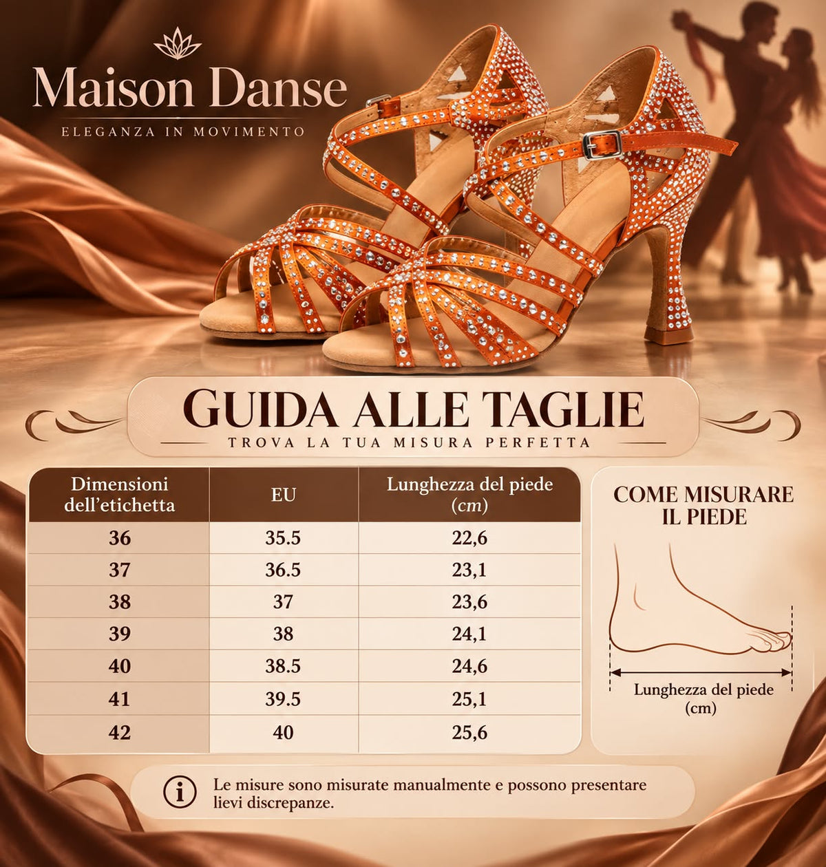 SCARPE DA BALLO LATINO CRYSTAL