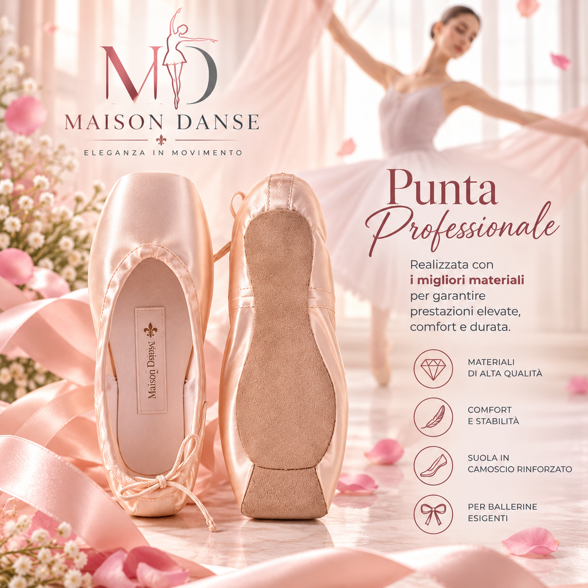 PUNTA PROFESSIONALE MAISON DANSE