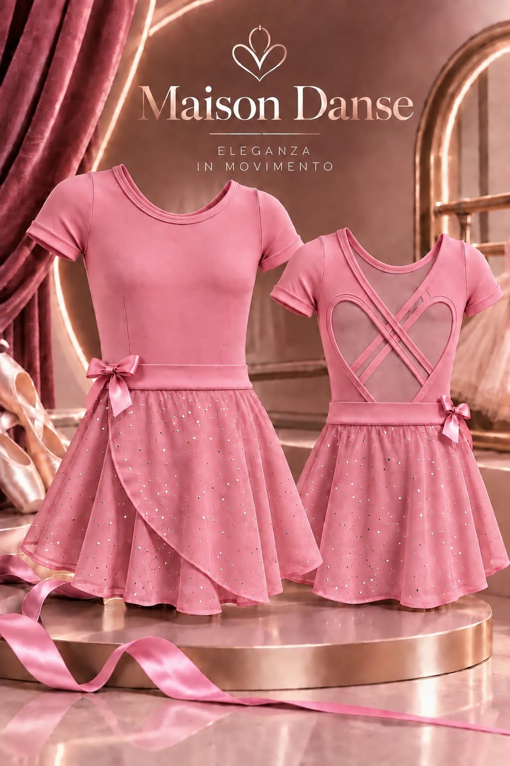 COMPLETO BAMBINA "LA BELLE DANSE"