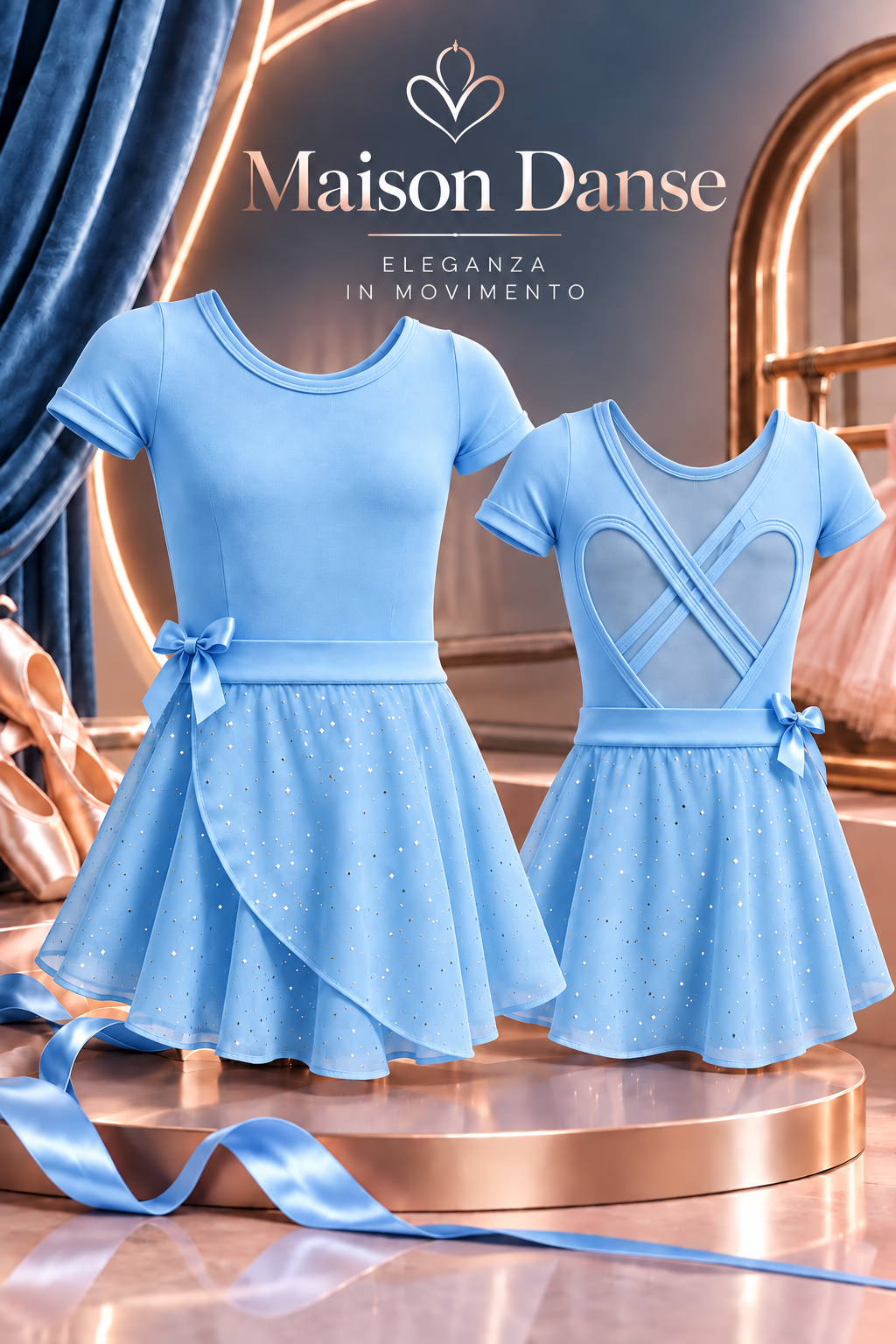 COMPLETO BAMBINA "LA BELLE DANSE"