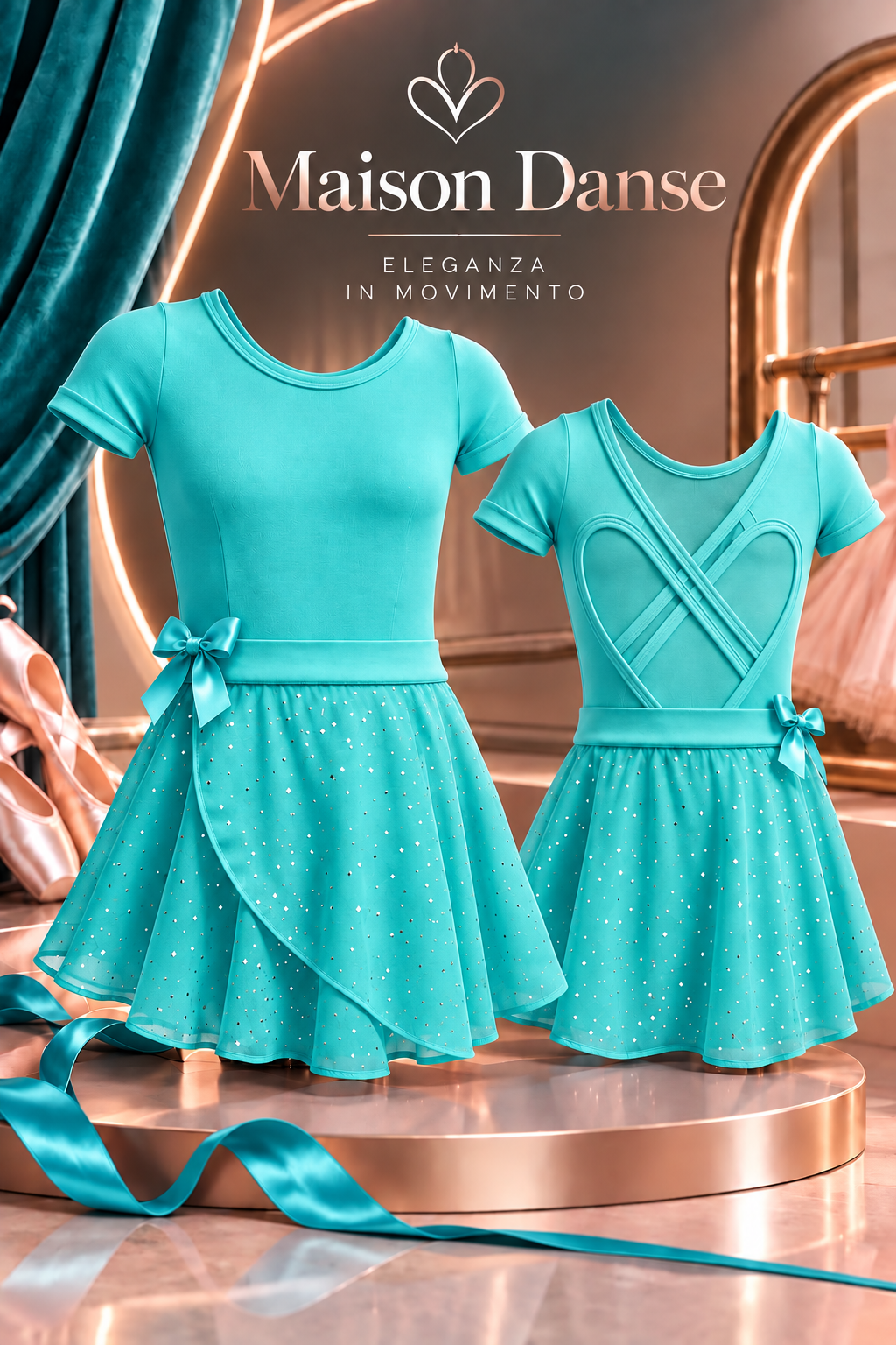 COMPLETO BAMBINA "LA BELLE DANSE"