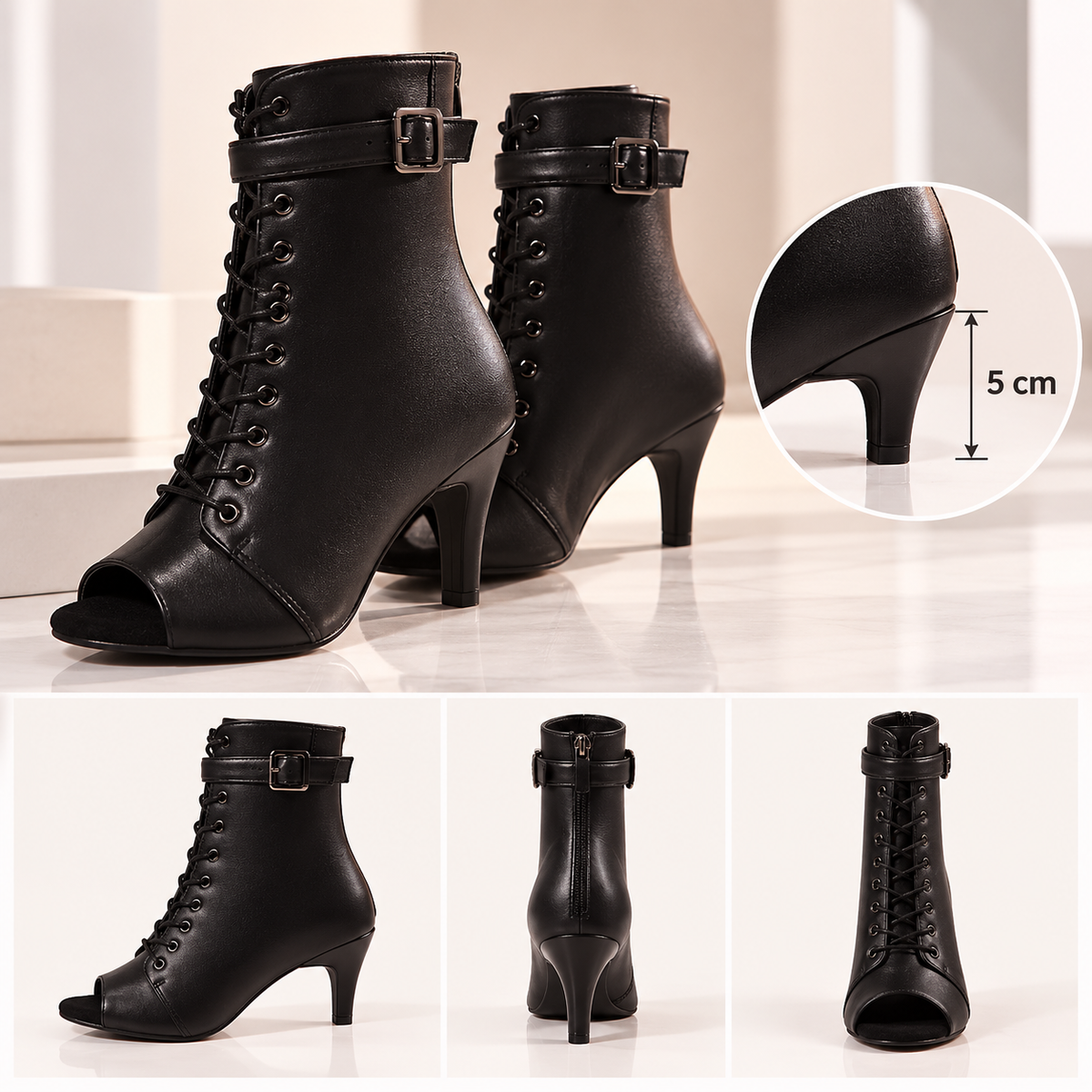 TACCHI HEELS NOIR