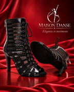 SCARPE DA HEELS NERE - TACCO 9 CM MAISON DANSE