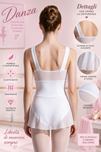 BODY DANZA CON GONNA IN TULLE – ELEGANZA IN MOVIMENTO