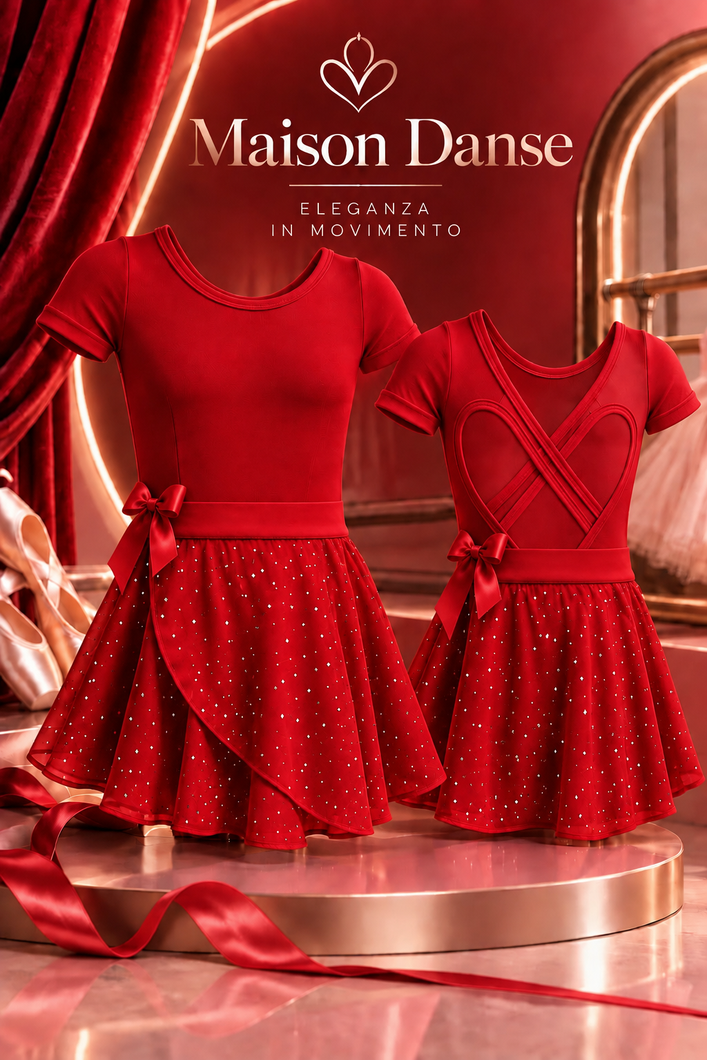 COMPLETO BAMBINA "LA BELLE DANSE"