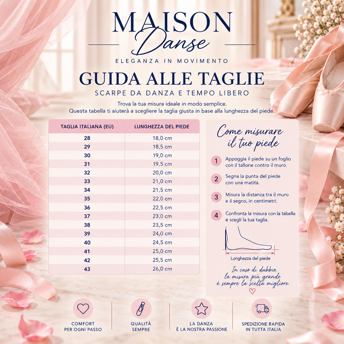 PUNTA PROFESSIONALE MAISON DANSE