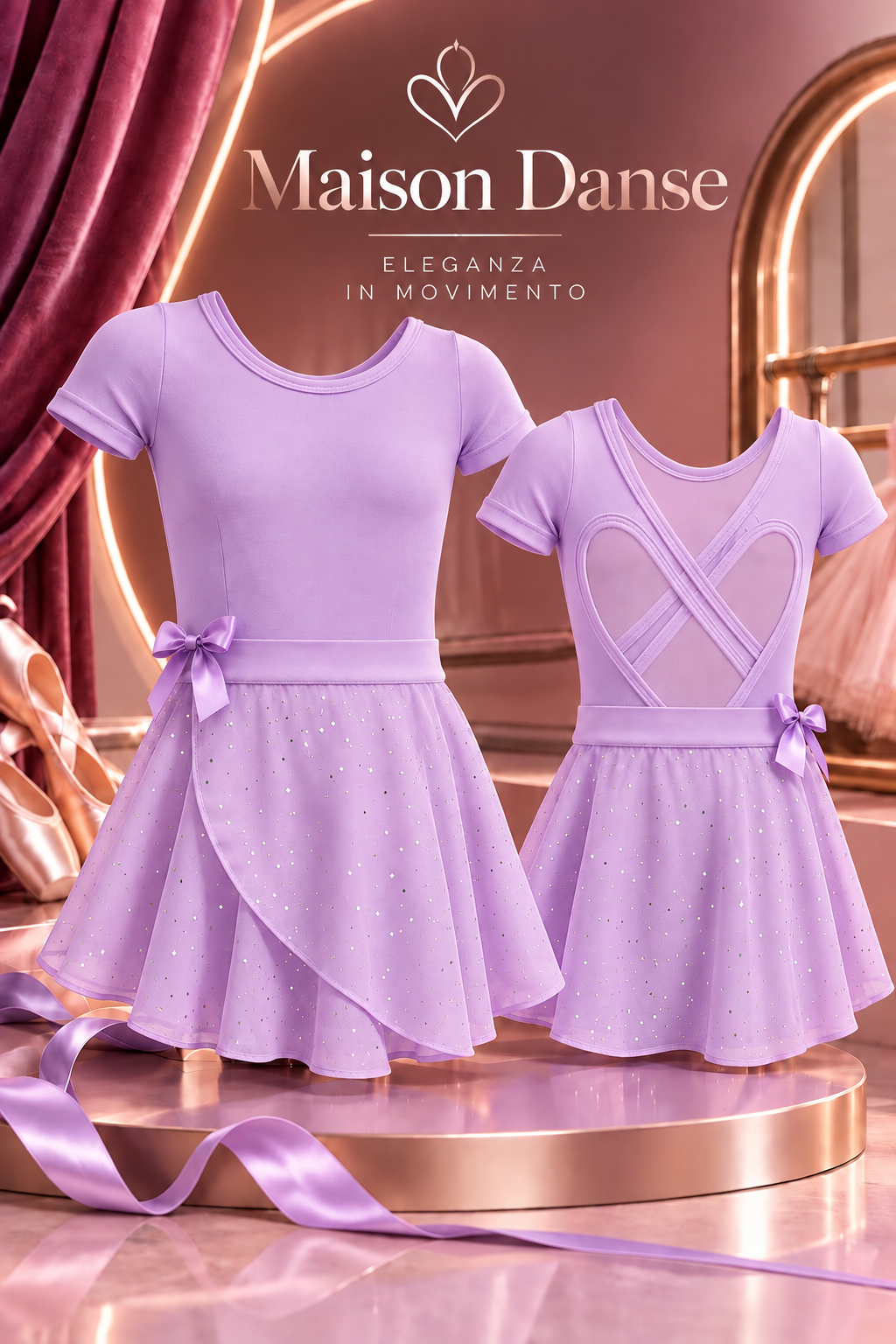 COMPLETO BAMBINA "LA BELLE DANSE"
